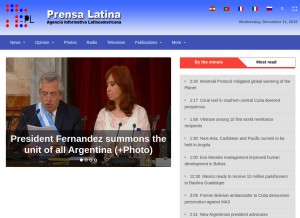 How plenglish.com looks like on a tablet such as an iPad.
