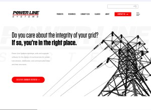 How plscloud.com looks like on a tablet such as an iPad.