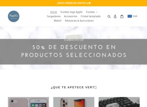 How plugandco.com looks like on a tablet such as an iPad.