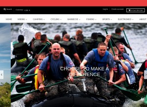 How pluttenow.com looks like on a tablet such as an iPad.