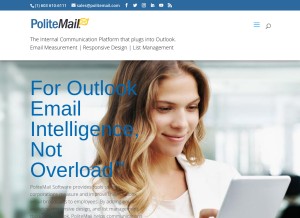 How pmail5.com looks like on a tablet such as an iPad.
