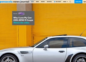 How pnj.com looks like on a tablet such as an iPad.