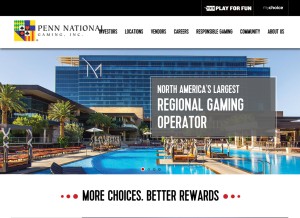 How pnk.com looks like on a tablet such as an iPad.