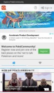 How pokecommunity.com looks like on a mobile device such as an iPhone.