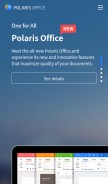 How polarisoffice.com looks like on a mobile device such as an iPhone.