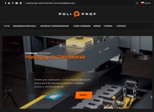 How poli-prof.pl looks like on a tablet such as an iPad.