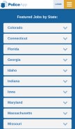 How policeapp.com looks like on a mobile device such as an iPhone.