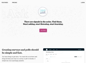 How polldaddy.com looks like on a tablet such as an iPad.
