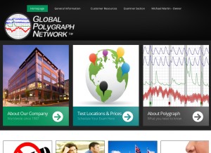 How polytest.org looks like on a tablet such as an iPad.