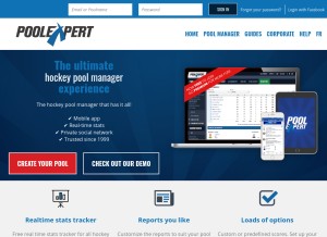 How poolexpert.com looks like on a tablet such as an iPad.