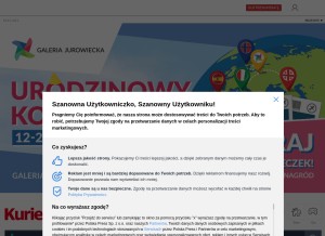 How poranny.pl looks like on a tablet such as an iPad.