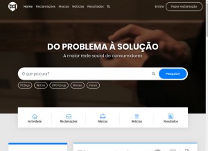 How portaldaqueixa.com looks like on a tablet such as an iPad.