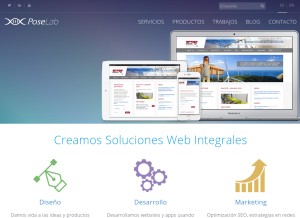 How poselab.com looks like on a tablet such as an iPad.