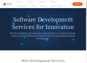 How positiwise.com looks like on a tablet such as an iPad.