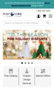 How postupstand.com looks like on a mobile device such as an iPhone.