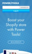 How powertoolsapp.com looks like on a mobile device such as an iPhone.