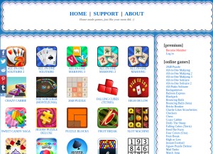 How pozirk.com looks like on a tablet such as an iPad.