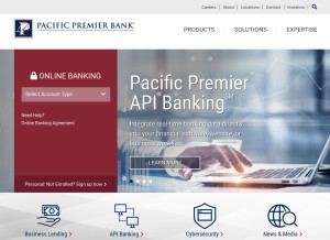 How ppbi.com looks like on a tablet such as an iPad.