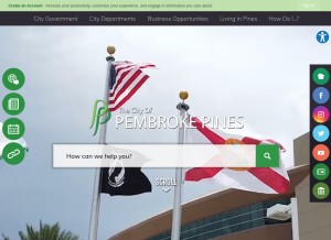 How ppines.com looks like on a tablet such as an iPad.