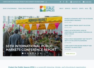 How pps.org looks like on a tablet such as an iPad.