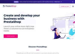 How prestashop.com looks like on a tablet such as an iPad.