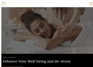 How prestigeluxuryhealthclub.com looks like on a tablet such as an iPad.