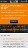 How prisonpolicy.org looks like on a mobile device such as an iPhone.