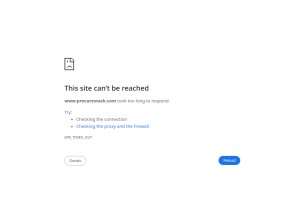 How procurestack.com looks like on a tablet such as an iPad.