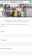 How productreportcard.com looks like on a mobile device such as an iPhone.