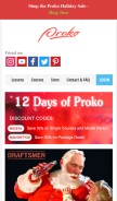 How proko.com looks like on a mobile device such as an iPhone.