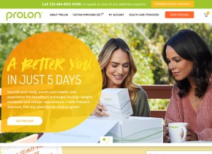 How prolonfmd.com looks like on a tablet such as an iPad.