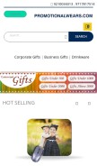 How promotionalwears.com looks like on a mobile device such as an iPhone.