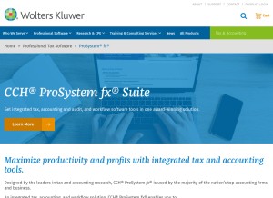 How prosystemfx.com looks like on a tablet such as an iPad.