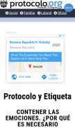 How protocolo.org looks like on a mobile device such as an iPhone.