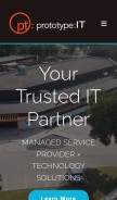 How prototypeit.net looks like on a mobile device such as an iPhone.