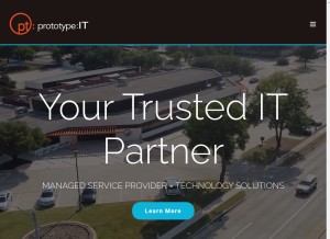 How prototypeit.net looks like on a tablet such as an iPad.