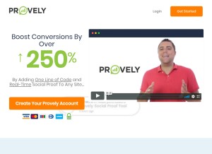 How provely.io looks like on a tablet such as an iPad.
