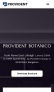 How providentbotanico.co looks like on a mobile device such as an iPhone.