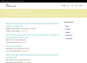 How proxy.atoz.pw looks like on a tablet such as an iPad.