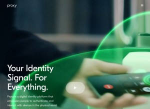 How proxy.co looks like on a tablet such as an iPad.