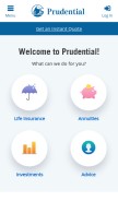 How prudential.com looks like on a mobile device such as an iPhone.