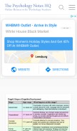 How psychologynoteshq.com looks like on a mobile device such as an iPhone.