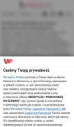 How pudelek.pl looks like on a mobile device such as an iPhone.