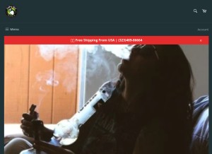 How puffingbird.com looks like on a tablet such as an iPad.