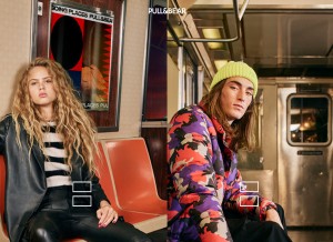 How pullandbear.cn looks like on a tablet such as an iPad.