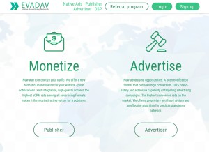 How pushelp.pro looks like on a tablet such as an iPad.
