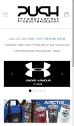 How pushpromo.ca looks like on a mobile device such as an iPhone.