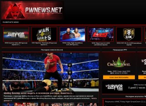 How pwnews.net looks like on a tablet such as an iPad.