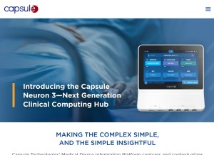 How qualcommlife.com looks like on a tablet such as an iPad.