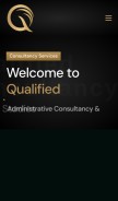 How qualifiedconsultancy.loans looks like on a mobile device such as an iPhone.